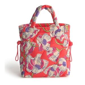 New Vera Bradley Featherweight Mini Tote Floral Print